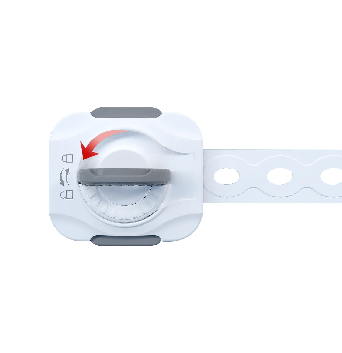 Easy Use Multi Purpose Adjustable Drawers Cabinet Prevent Children Safety Baby Strap Lock