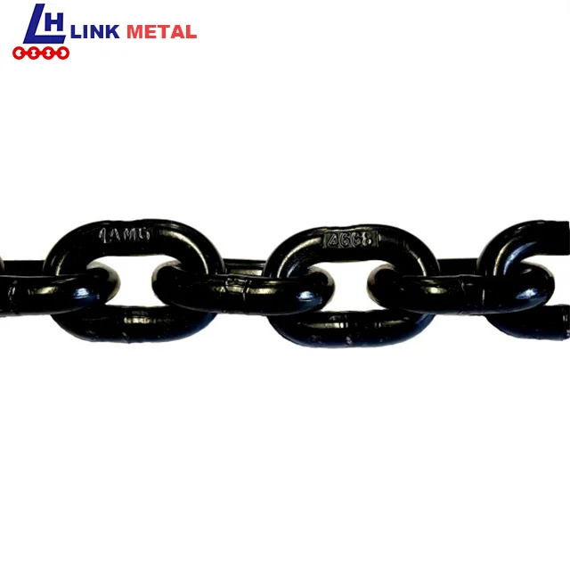 8mm High Strength G80 6mm Blacken EN818-2 Lifting Chain