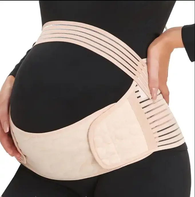 Adjustable Size Pregnancy Support Belly Band Maternity Support Belt for Back Pain Relief