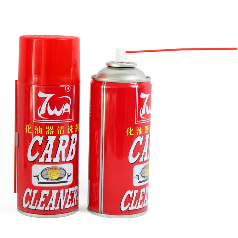 Wholesale 450ml car care carburetor carb and choke carburator cleaner spray for throttle body small engine motorcycle lawn mower