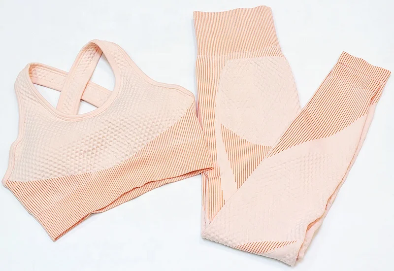 2021 Hot Sale! Women Explosion Sets Sports Bra+Fitness Leggings Seamless Yoga Wear