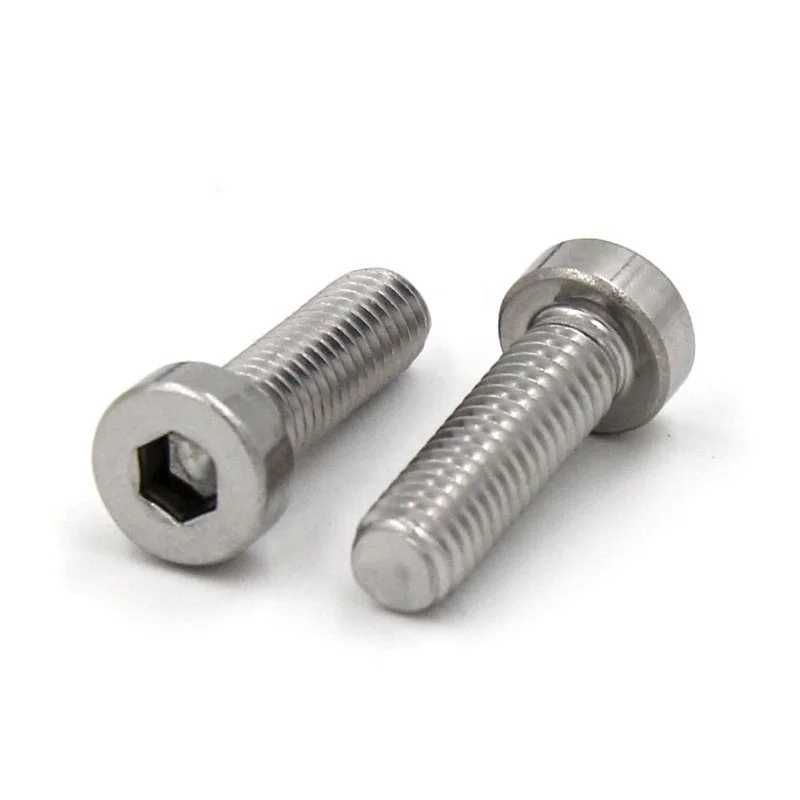DIN7984 M3*20mm M4 Stainless Steel A2 Hex Socket Thin Head Screw