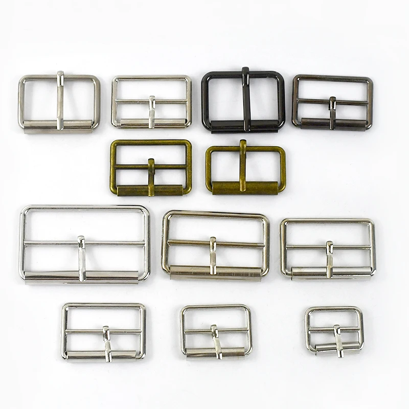 Deepeel YK302 25-50mm DIY Bag Hardware Accessories Tri-Glide Buckle Bag Strap Leather Belt Adjustable Pin Buckles