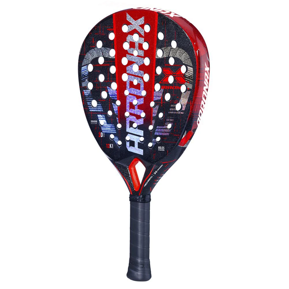 ARRONAX Top Ranked Quality Factory Wholesale Custom Your Own Brand Carbon Fiber Padel Racket Tennis Paddle Racket OEM