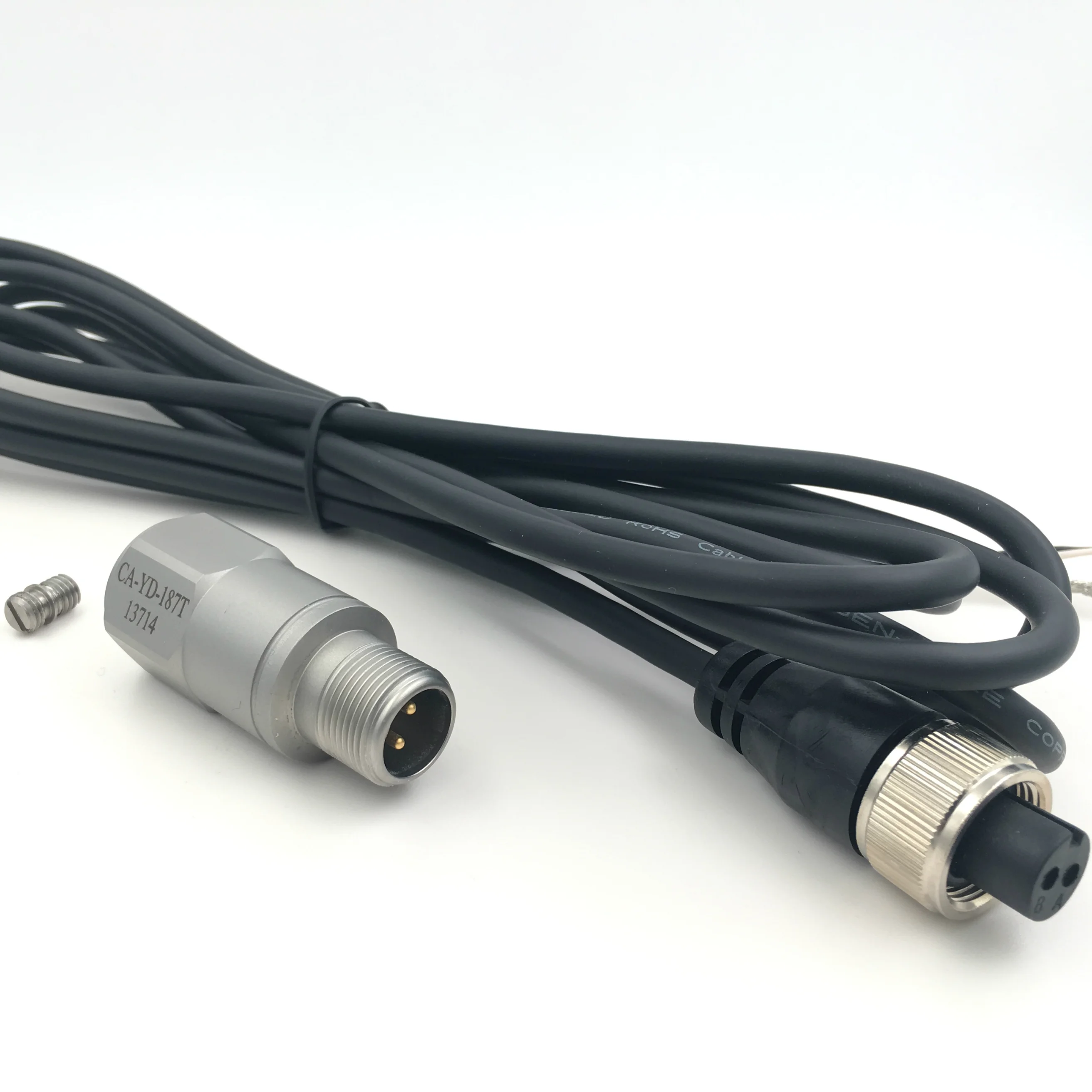 wholesale china 100mv/g iepe industrial transducer sensor 80g vibration piezoelectric accelerometer for condition monitoring