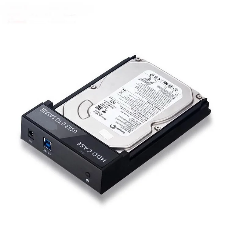  Черный корпус для жесткого диска ABS 3 5 к usb 0 2 5/3 дюймов SATA I/II/III hdd SSD до 10 ТБ поддержка