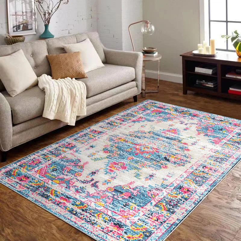 Custom Large Anti-Slip Modern Kitchen Hallway Rug Vintage Moroccan Living Room Runner Machine Washable for Home Prayer Use