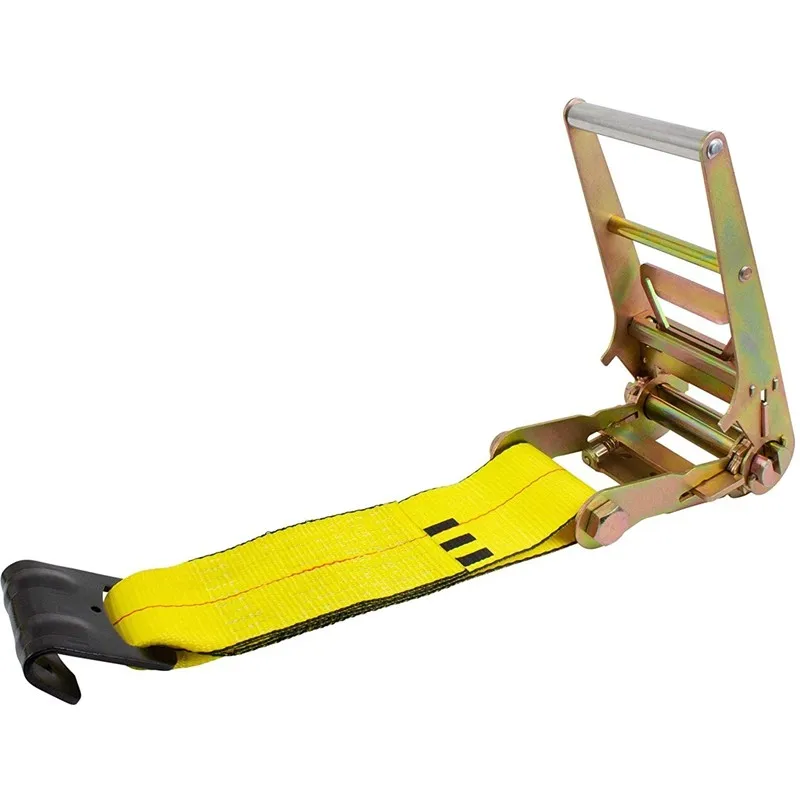 Heavy duty 5400 lbs cargo lashing control 10 tons 100 mm cargo flatbed 4 x 30 winch straps