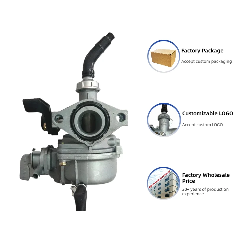 PZ19 DY100 110 Avec Robinet Motorcycle Carburetor for SMASH 110/BIT FT110 C90 LUXE C100 DREAM