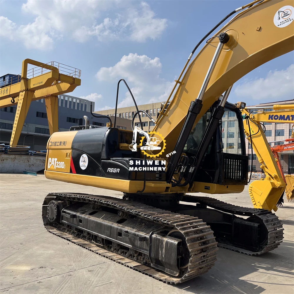 Japan import Used backhoe cat320d2, cheap caterpillar excavator 315dl 312d 320c 320gc,Nice quality Large Construction Equipment