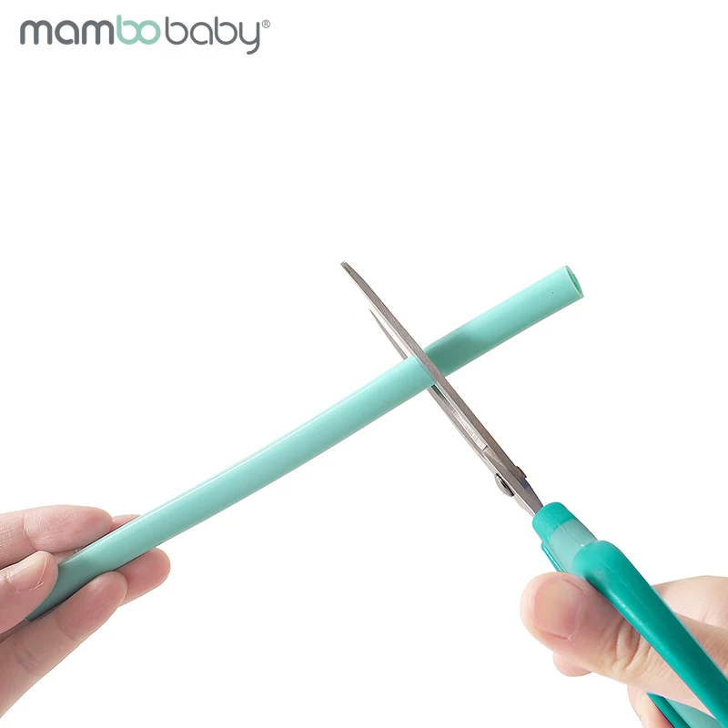 Custom Factory Outlet  Collapsible Portable Eco Friendly New Set Reusable Silicone Straw Detachable Silicone Drinking Straw