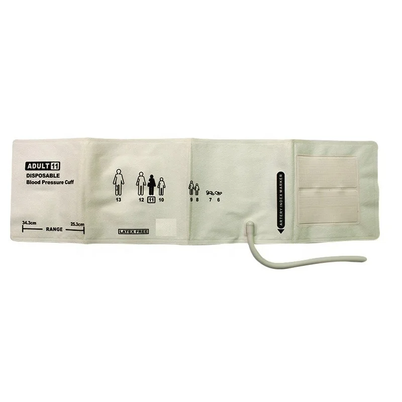High Quality Multi size Disposable Adult Infant NIBP Blood Pressure Infusion Cuff for single use
