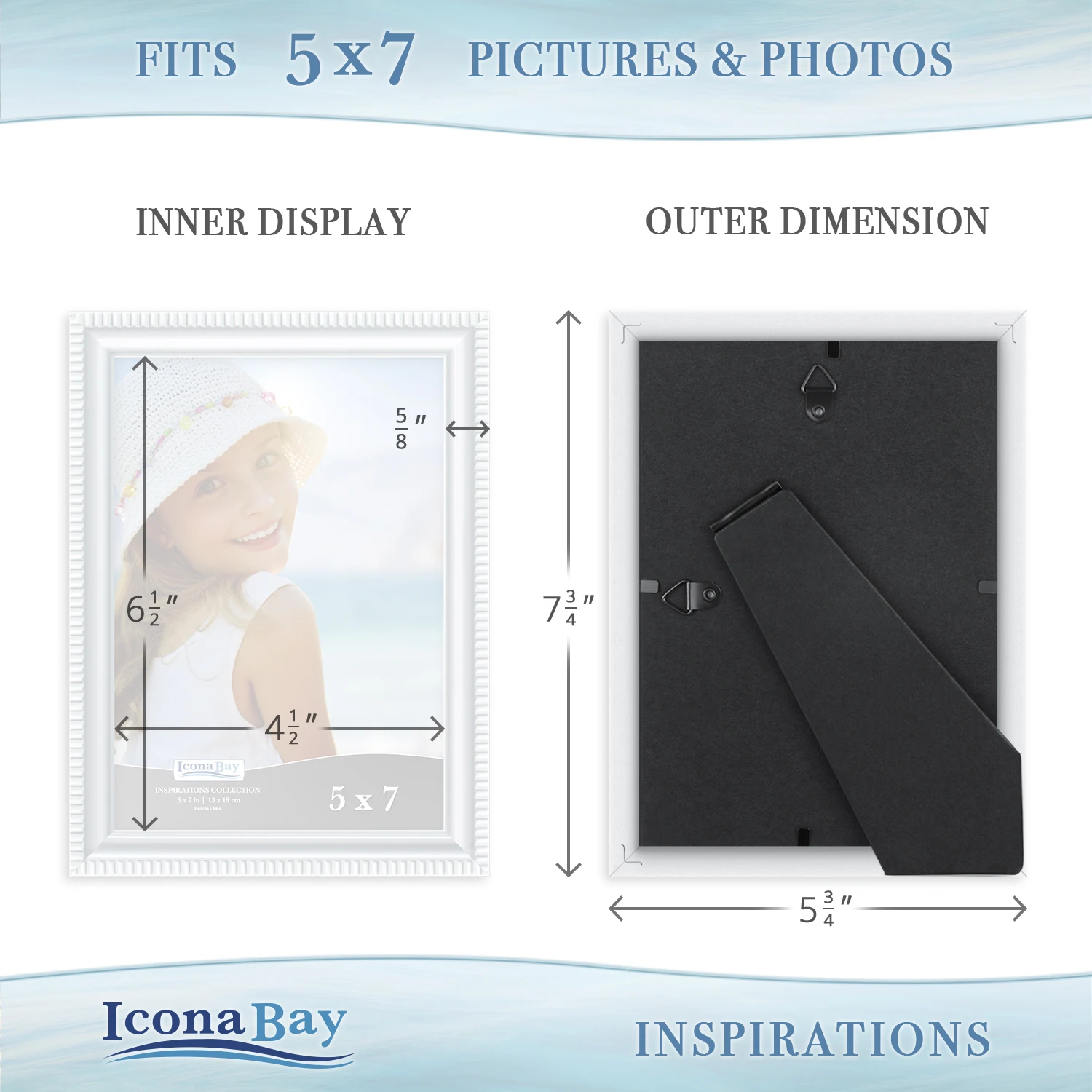 Creative Household High Quality Export Oriented Wholesale Custom Design Home Decoration Sublimation Wooden INSP-5x7 Photo Frame
