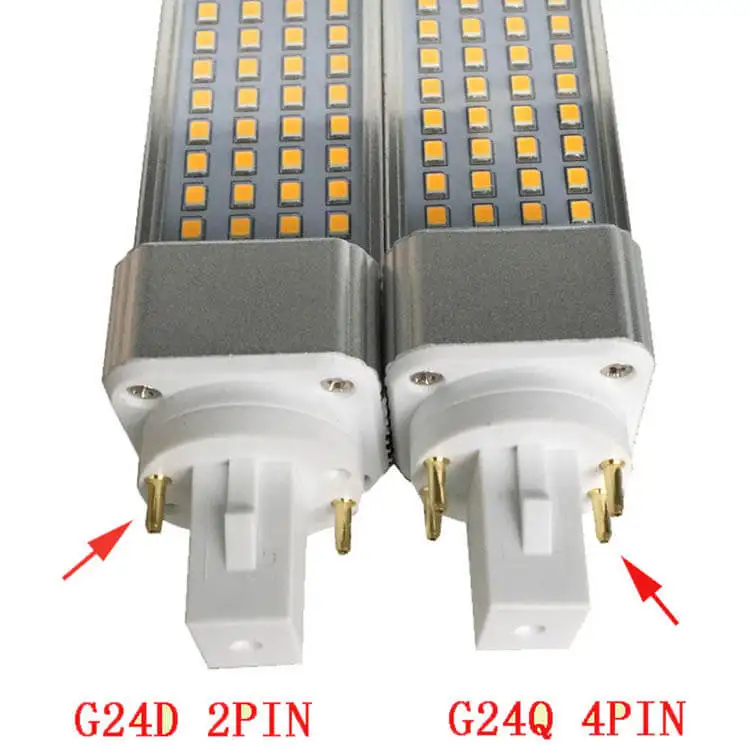 2pin 4pin g23 g24 led plc bulb