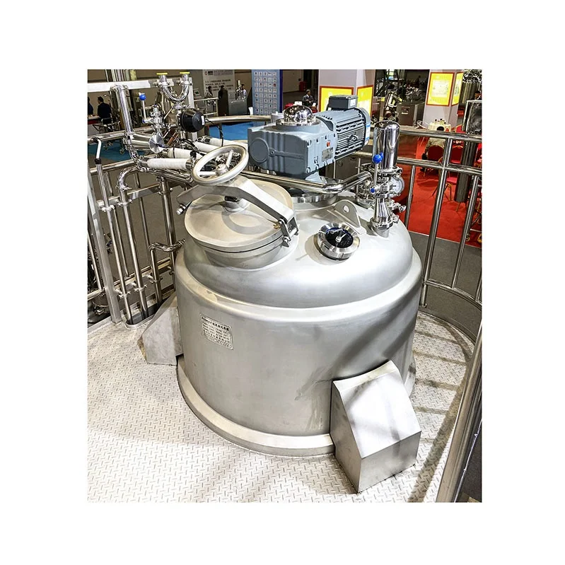 
Tianfu 5-5000L stainless steel homogenizing vacuum emulsifying mixing tank for softgel 