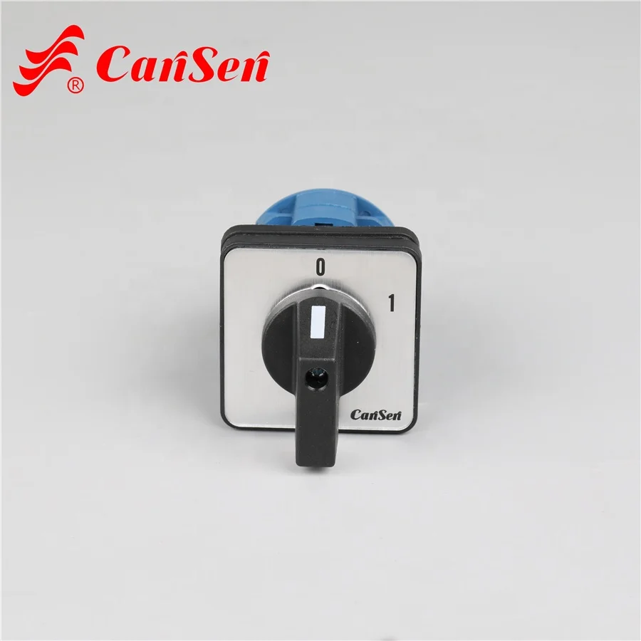 Cansen LW26-20 поворотный Кулачковый выключатель переключения 0-1 4p, испытательный аппарат электродвигателя, сварочный аппарат