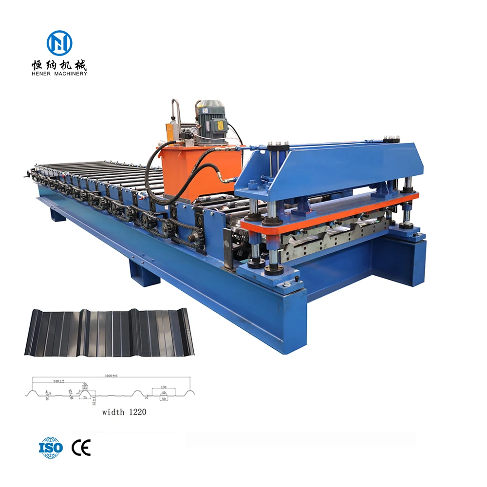 Hot Sale Metal Roofing Sheet Galvanized and Color Steel IBR PV4 PV5 Roof Roll Forming Making Machine