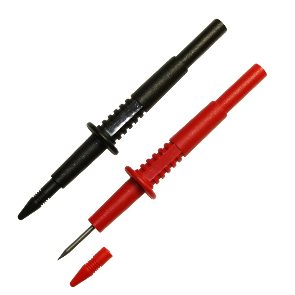 2mm diameter stainless steel pointed pencil test probe pin for multimeter 1000V 10A