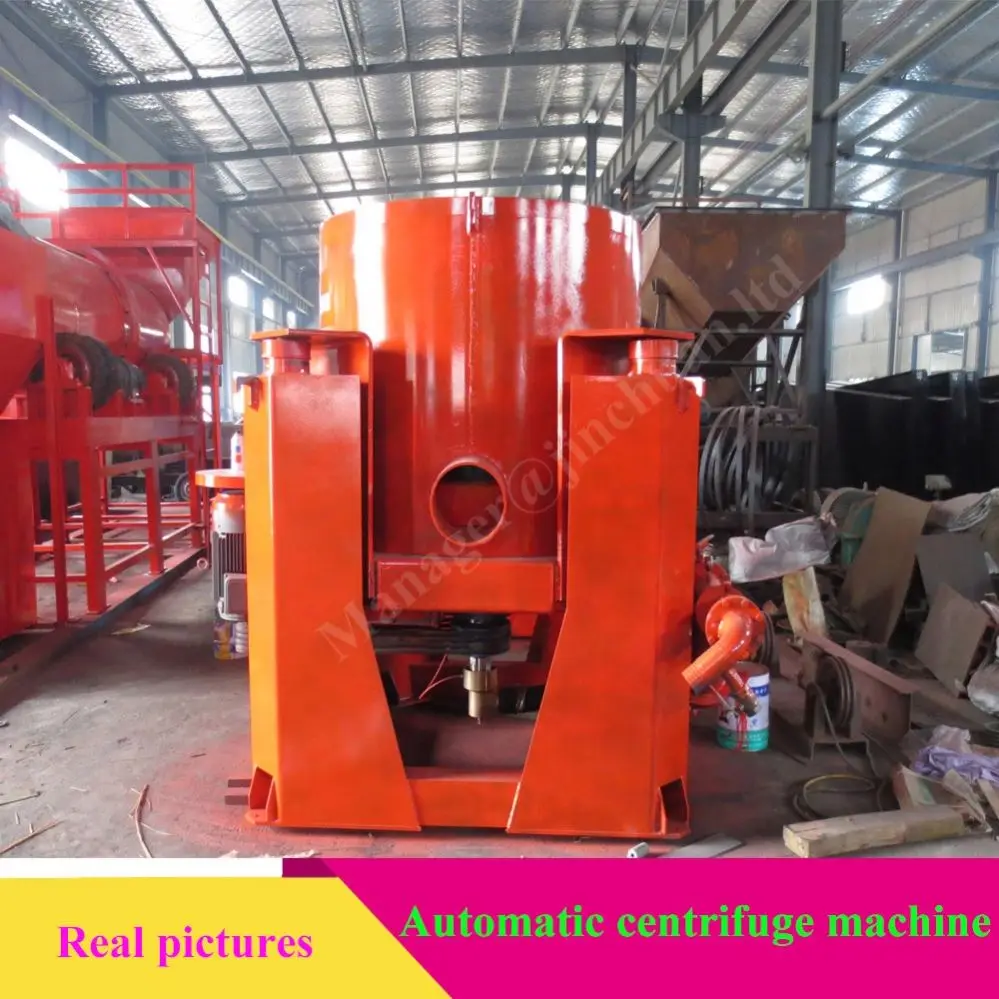 Gold separation processing ues centrifugal ore separator