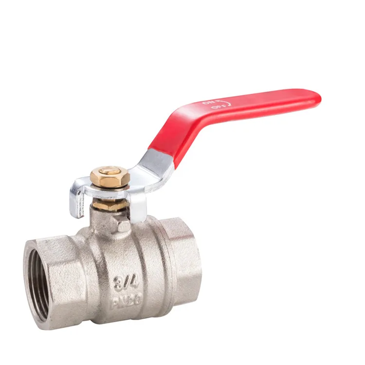 China Supplier DN20 pressure Pn16 CW617N or HPB59-1 Sample brass ball valve  for water use