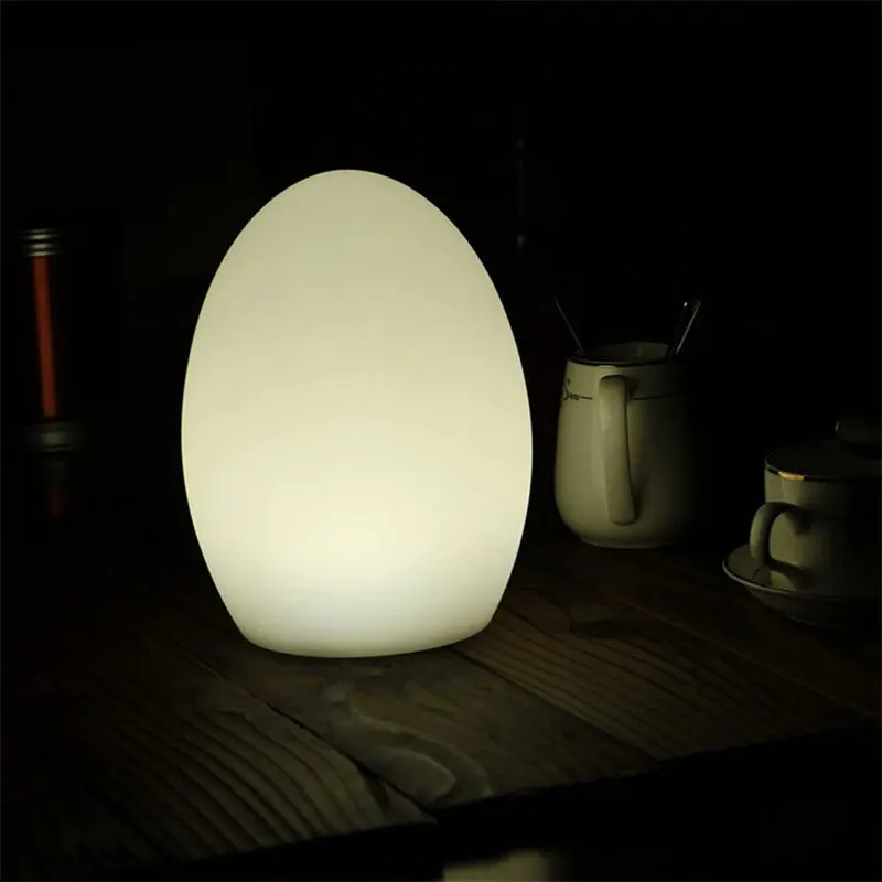 Decorative Colour Changing Egg Led Table Lamp