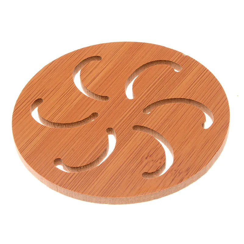 Square Round Bamboo Wooden Coasters for Drinks