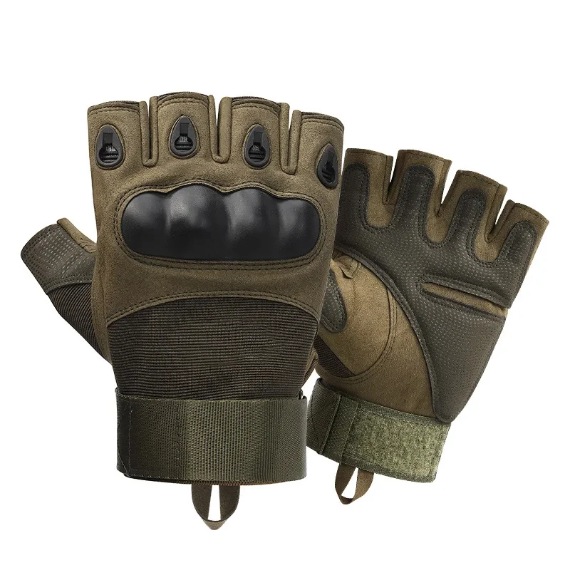 Half Finger Men Outdoor Tactical Gloves Sports Motorcycle Cycling Gloves