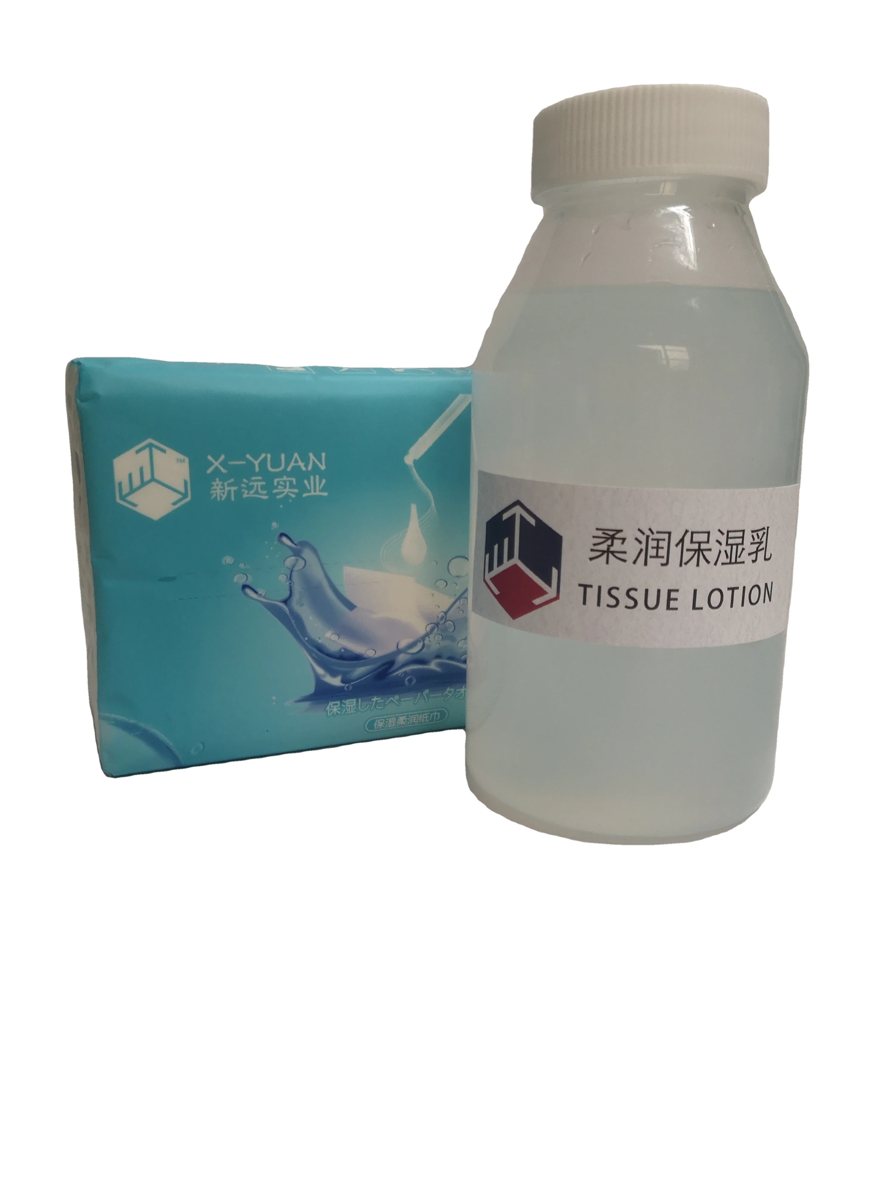 
100% native wood pulp tissue combine proportionally emulsion more moisturizing lotion tissue 