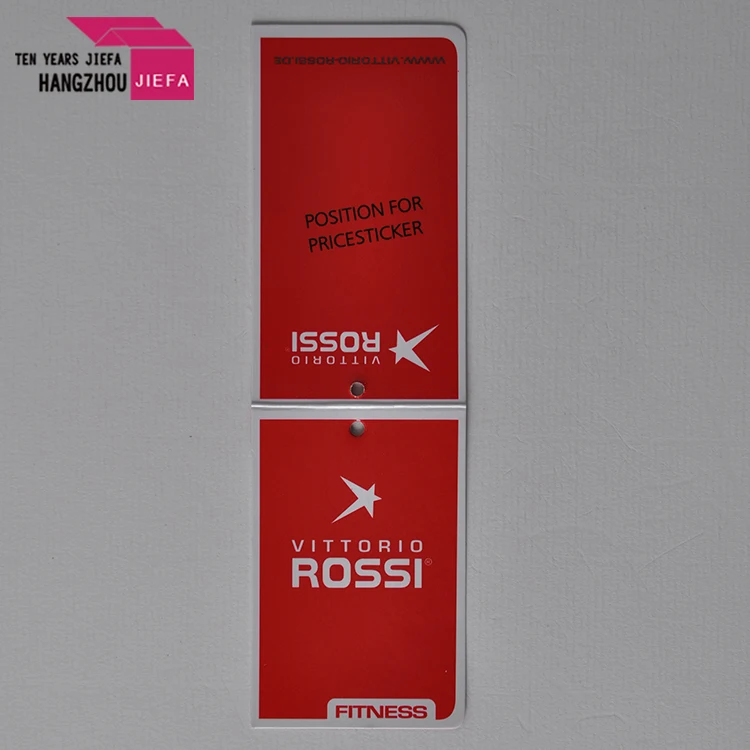 Packaging label label customized printing double-sided color clothing jeans logo casual paper bag label