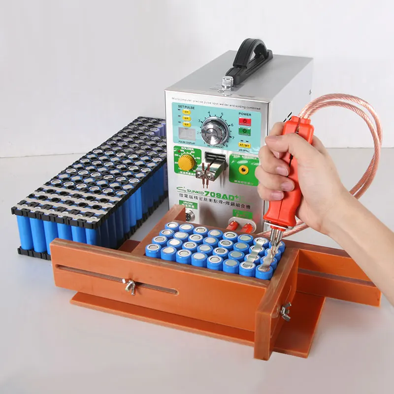 
SUNKKO 709AD  4 in 1 Welding Machine Portable Battery Spot Welder for 18650 Battery Pack  (62467294294)