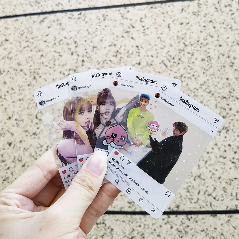 Cheap Blank Clear Frosted Card Transparent Business Cards