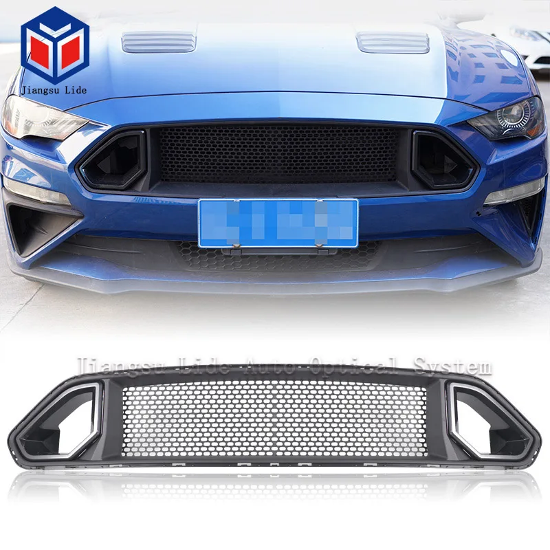 New Arrival Front upper Bumper Black Grille For Mustang 2018+
