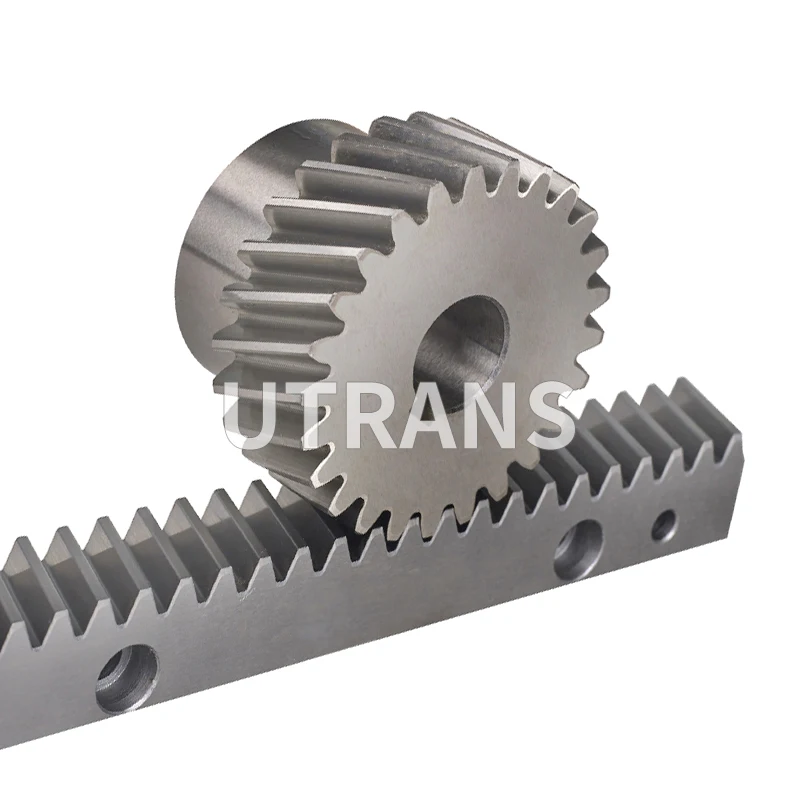 Cnc Transmission Parts Stainless Steel Din6 M5 Helical Gear Rack