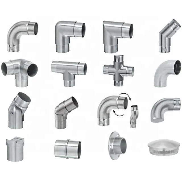 
Stainless Steel Accessories Balustrades & Handrails Railings and Handrails Accesorios Acero Inoxidable Barandas Pasamanos <span style=