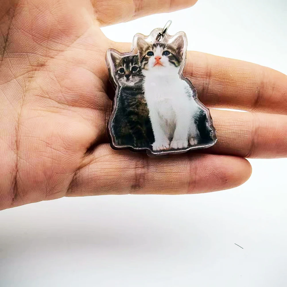 2024 New Arrival Acrylic Cute Phone Charms Phone Chain Custom Printing Acrylic Mobile Phone Accessories