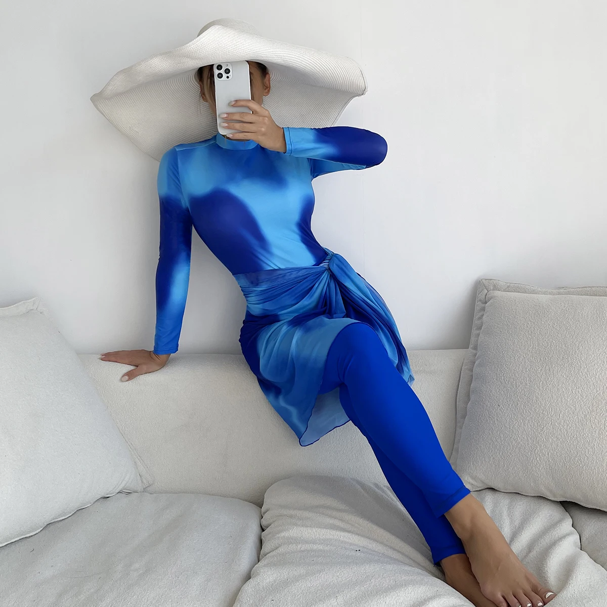 Muslim Modest Long Sleeve Burkinis swimwear for women Full Cover Islamic Hijab maillots de bains musulmans maillot femmal