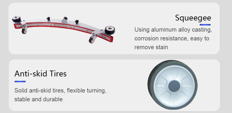 High Performance Durable Hand Push Floor Scrubber