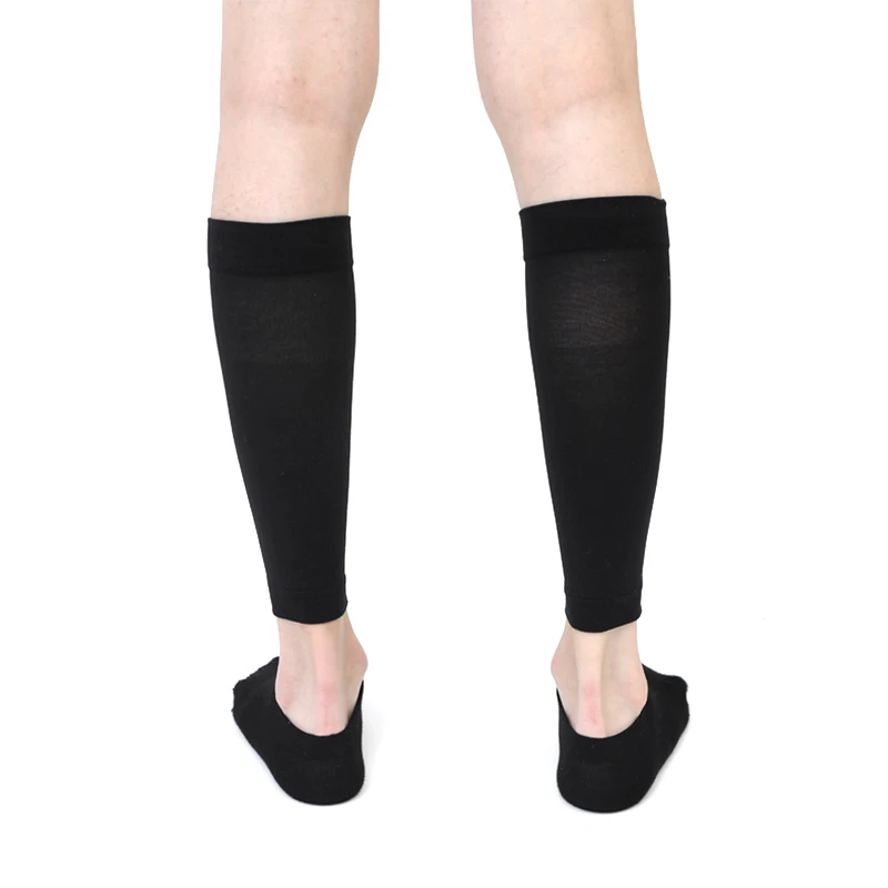Custom Logo Outdoor Sports Protection Calf Brace Cycling Basketball Protection High Elastic Compression Calf Sleeves