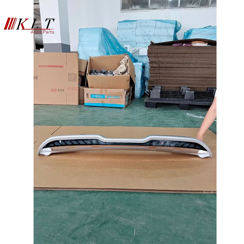 KLT Auto parts Plastic material with flowing lights modified rear led spoiler For Pajero V93 V97 2006-2020