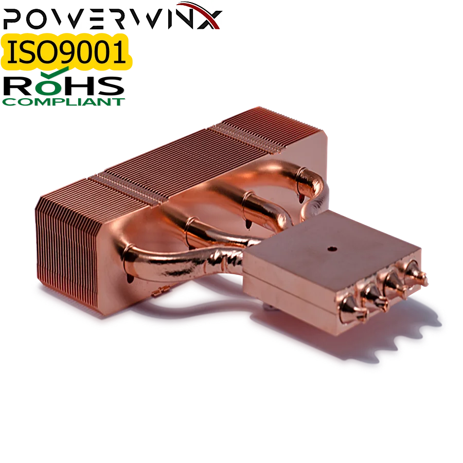High quality copper pipe heat sink