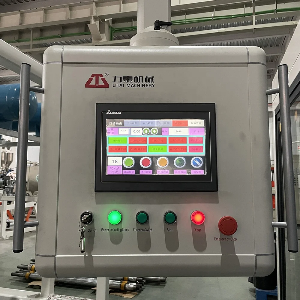 Multi-station Automatic Hi-efficient Full Servo Drive System Plastic Plate Small Mini Thermoforming Making Machine