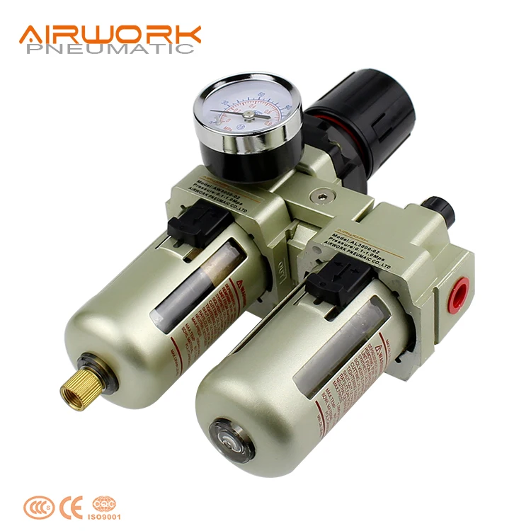SMC type AC series filter regulator and lubricator assembly pneumatic air service unit