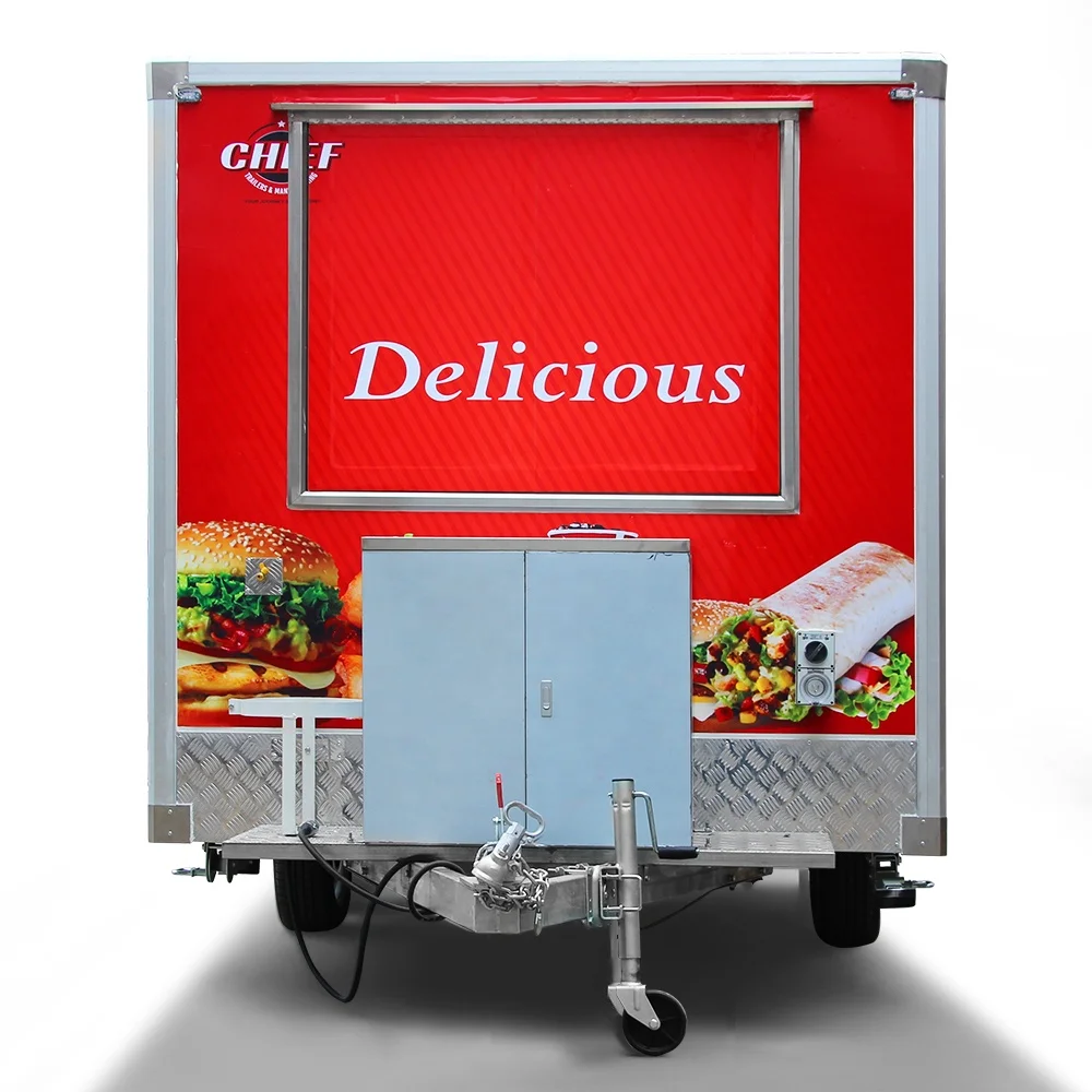 Yieson Mobile Commercial Used food the dining car/Electric mobile food truck