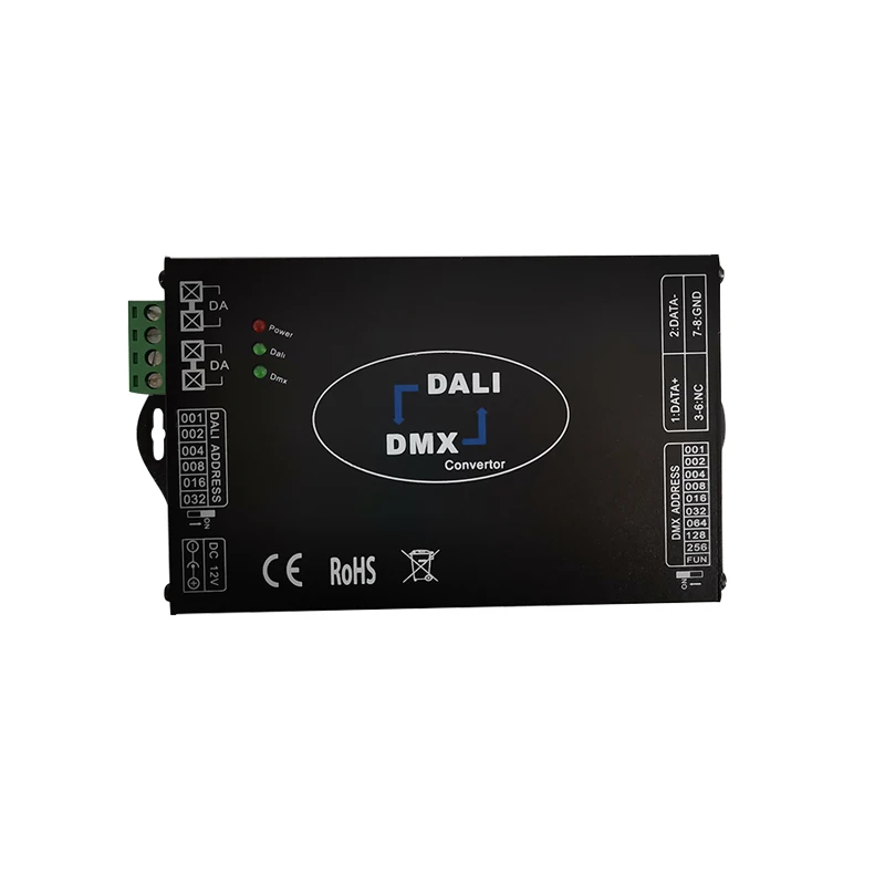 DALI DMX512 преобразователь сигнала DL113 DMX в система освещения и