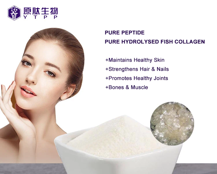 Низкомолекулярный гидролизованный натуральный антивозрастной КОЛЛАГЕНОВЫЙ ПОРОШОК в виде рыбьей чешуи лечебная добавка Коллаген широко используется для пищевых продуктов