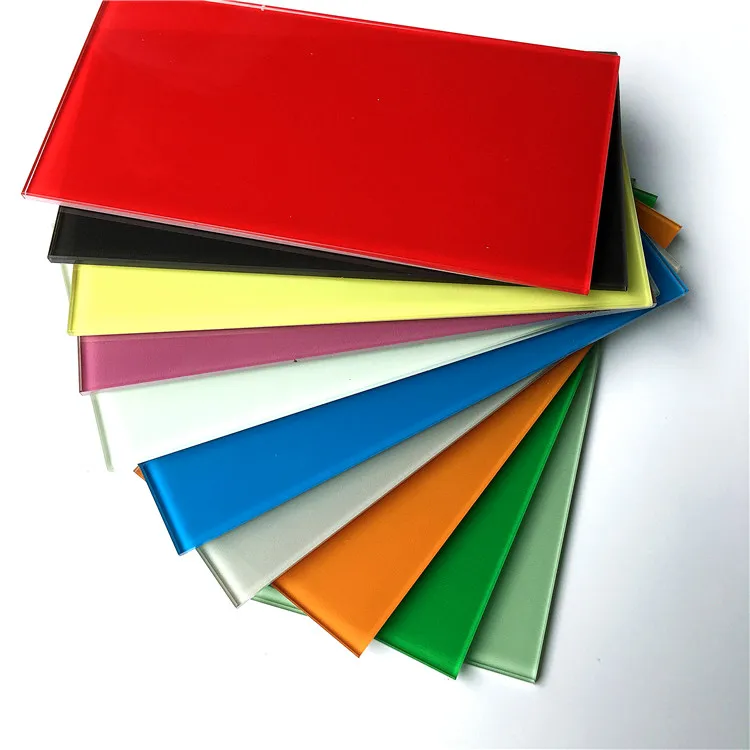 Dongguan Glass Factory Supply Flat Color For Art Stained Sheets Large