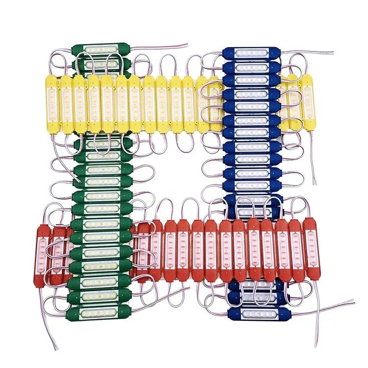 Led Modules 12v Light 6 Led Channel Letters Backlight 7717mm White Red Green Blue Yellow Pink Purple All Colors Display