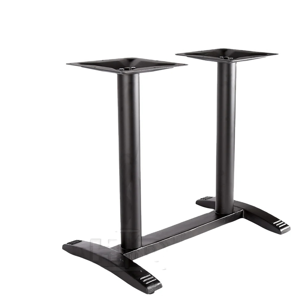 Foshan factory one single cast iron table legs base