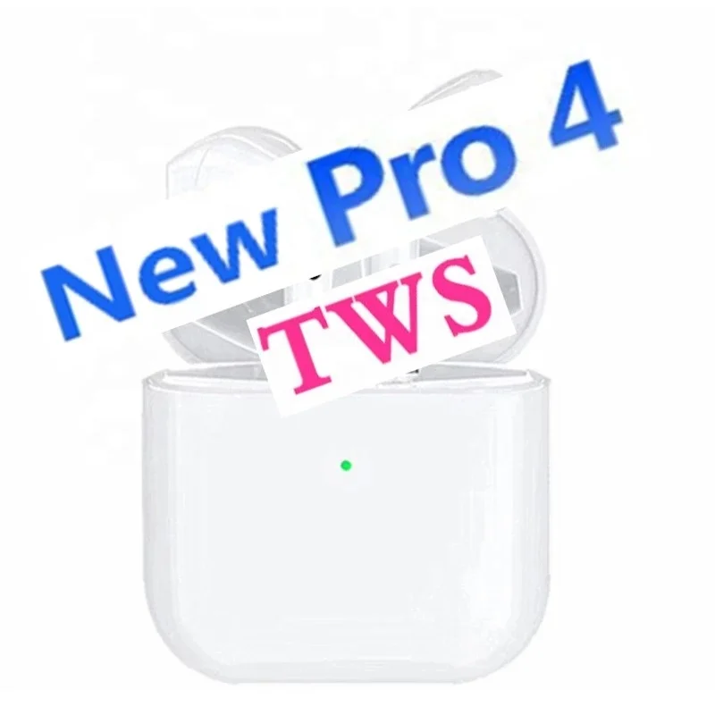 
Shenzhen TWS pro4 Wireless Stereo Blue tooth headset super bass Music pro 4 earbuds Sports Gamer earphone For iphone For apple 