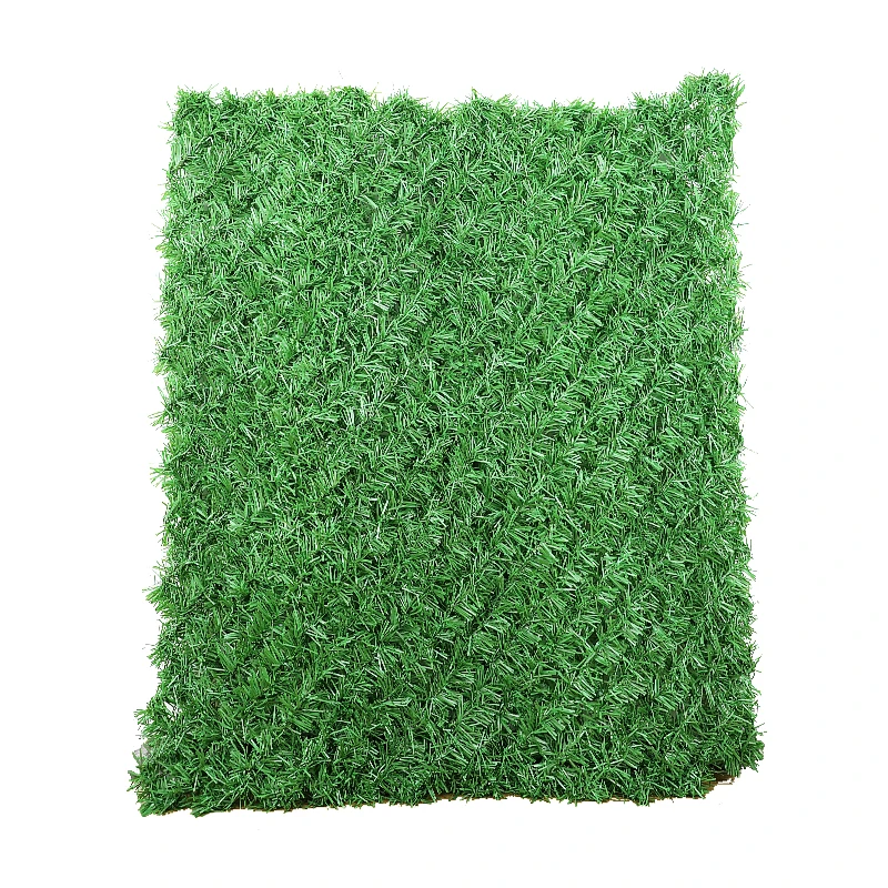 Plastic PVC Green Artifical Hedge Fence